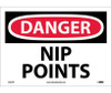 Danger: Nip Points - 10X14 - PS Vinyl - D455PB
