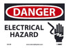 Danger Electrical Hazard Graphic 7X10 Ps Vinyl Sign