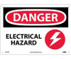 Danger: Electrical Hazard - Graphic - 10X14 - Rigid Plastic - D515RB