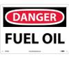 Danger: Fuel Oil - 10X14 - .040 Alum - D539AB