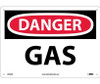 Danger: Gas - 10X14 - .040 Alum - D540AB