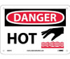 Danger: Hot - Graphic - 7X10 - .040 Alum - D557A