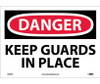 Danger: Keep Guards In Place - 10X14 - PS Vinyl - D566PB