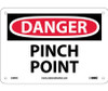 Danger Pinch Point 7X10 .040 Alum