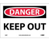 Danger Keep Out 7X10 Ps Vinyl