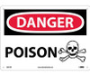Danger: Poison - Graphic - 10X14 - Rigid Plastic - D601RB