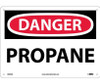 Danger Propane 10X14 .040 Alum