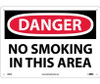Danger: No Smoking In This Area - 10X14 - .040 Alum - D80AB