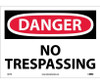 Danger: No Trespassing - 10X14 - PS Vinyl - D81PB