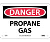 Danger: Propane Gas - 7X10 - .040 Alum - D84A
