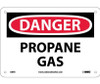 Danger: Propane Gas - 7X10 - Rigid Plastic - D84R