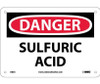 Danger: Sulfuric Acid - 7X10 - .040 Alum - D85A