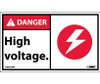 Danger: High Voltage (Graphic) - 3X5 - PS Vinyl - Pack of 5 - DGA10AP