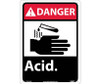 Danger: Acid - 14X10 - .040 Alum - DGA34AB