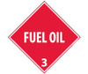 Placard - Fuel Oil 3 - 10.75X10.75 - PS Vinyl - DL100P