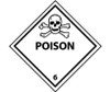 Dot Shipping Labels - Poison 6 - 4X4 - PS Paper - - 500Roll - DL159AL