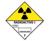 Dot Shipping Labels - Radioactive Ii - 4X4 - PS Paper - 500/Rl - DL26AL