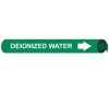 Pipemarker Precoiled - Deionized Water W/G - Fits 4 5/8"-5 7/8" Pipe - E4034