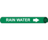 Pipemarker Precoiled - Rain Water W/G - Fits 4 5/8"-5 7/8" Pipe - E4087