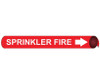 Pipemarker Precoiled Sprinkler Fire W/R Fits 4 5/8"-5 7/8" Pipe