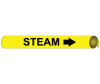Pipemarker Precoiled Steam B/Y Fits 4 5/8"-5 7/8" Pipe