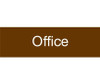 Engraved - Office - 3X10 Brown - 2 Ply Plastic - EN16BN