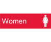 Engraved - Women - Graphic - 3X10 - Red - 2Ply Plastic - EN24R