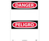 Danger: (Header Only) (Bilingual) - 20X14 - PS Vinyl - ESD1PC