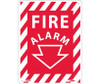 Fire Alarm - 12X9 - Rigid Plastic - FAPSER