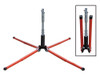 Single Spring Traffic Sign Stand For Rigid And Roll Up Signs For 30 - 48 In. Roll Up Signs