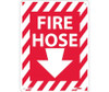 Fire Hose - 12X9 - Rigid Plastic - FPHR