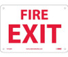 Fire Exit - 7X10 - .040 Alum - FX120A