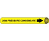 Pipemarker Strap-On - Low Pressure Condensate B/Y - Fits 8"-10" Pipe - G4068