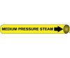 Pipemarker Strap-On - Medium Pressure Steam B/Y - Fits 8"-10" Pipe - G4072