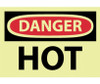 Danger: Hot - 3X5 - PS Vinylglow - Pack of 5 - GD51AP