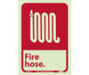 Fire - Fire Hose - 10X7 - PS Vinylglow - GFGA1P