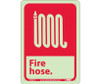 Fire - Fire Hose - 10X7 - Rigid Plasticglow - GFGA1R