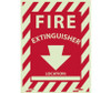 Fire - Fire Extinguisher Location: ____ - 12X9 - PS Vinylglow - GL127P