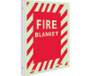Fire - Fire Blanket - 12X9 - Plastic Flangedglow - GLTV19