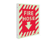 Fire - Fire Hose - 12X9 - Plastic Flangedglow - GLTV21