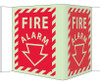 Fire Visi Fire Alarm 5.75X8.75 Acrylicglow