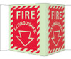 Fire Visi Fire Extinguisher 5.75X8.75 Acrylicglow