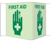 Visi First Aid 5.75X8.75 Acrylicglow