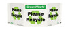 Tri-View - Please Recycle - 7.5X20 - Recycle Plastic - GW3009