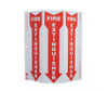 Tri-View Slim - Fire Extinguisher - 12X9 - Recycle Plastic - GW4052