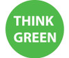 Think Green - 2 Dia - PS Vinyl - 25/Pack - HH101