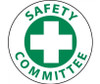 Hard Had Emblem - Safety Committee - 2" Dia - PS Vinyl - HH11