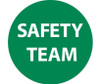 Safety Team - 2" Dia - PS Vinyl - Pack of 25 - HH119