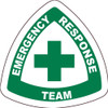 Hard Hat Emblem - Emergency Response Team - 2" X 2" - PS Vinyl - HH137