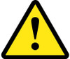 Label - Graphic For No General Warning Hazard - 2In Dia - PS Vinyl - Iso-W001 - ISO236AP